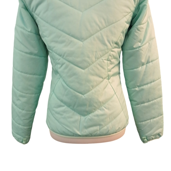 The North Face Puffer Jacket Green Lightweight Coat Women's XS - Picture 6 of 11